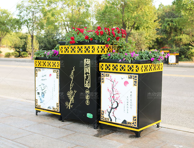 移動式組合花箱適合公園使用嗎？